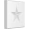 Ekena Millwork Standard Sedgwick Star Rosette With Rounded Edge, 8"W x 8"H x 1"P ROSP080X080X100SDG08 - alternate 1